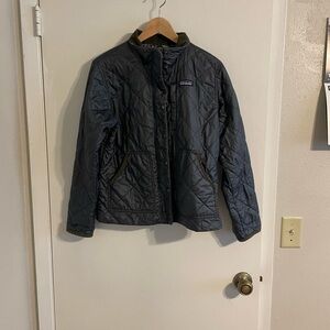 Patagonia Quilted Back Pasture Jacket - Navy Blue